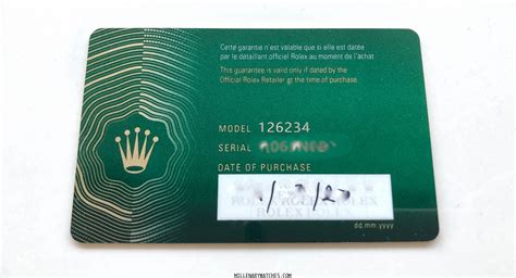 rolex card fake number|rolex guarantee card authenticity check.